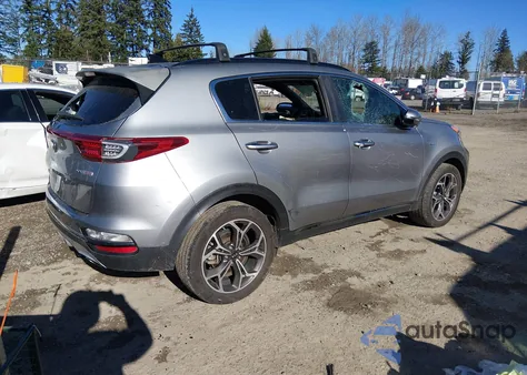 2020 Kia Sportage Sx Turbo z USA, uszkodzony, nr VIN KNDPRCA64L7830372
